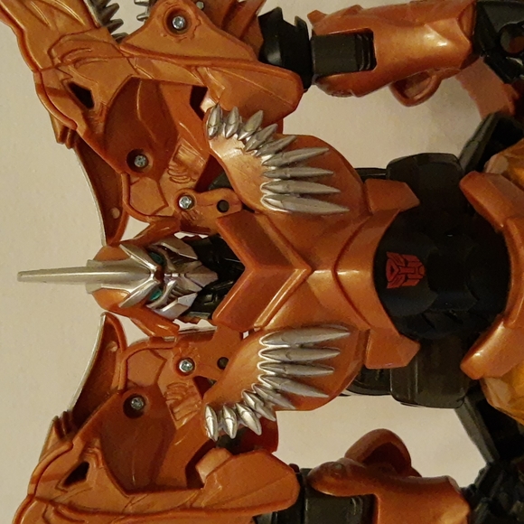 Transformers Age of Extinction Flip & Change GRIMLOCK with Box - Picture 7 of 16